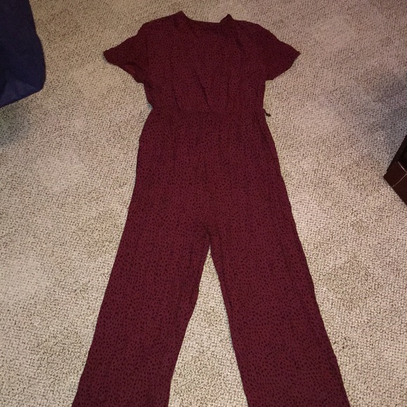 RAILS JET RUST SPOTTED PRINT JUMPSUIT SIZE SMALL - Picture 8 of 9